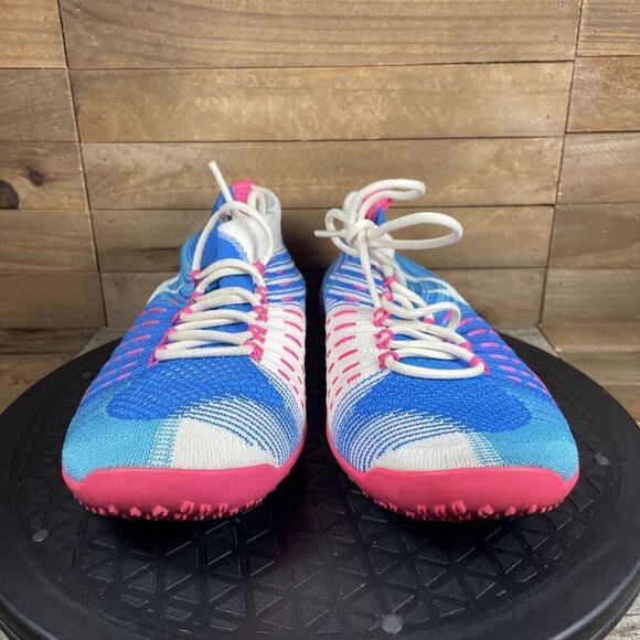 Nike Free Hyperfeel Cross Elite Athletic Shoe Sneaker Blue Pink Womens 7 - Picture 2 of 10